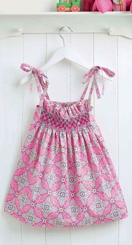 smocked children's dresses