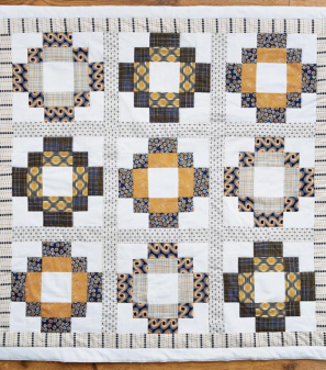 Antique tile quilt