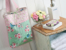 Floral Wash Bag and Hanging Storage Bag