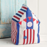 Beach Hut Doorstop