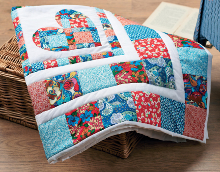 Liberty Heart Patchwork Quilt