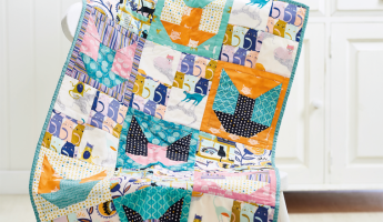 Easy Kitty Cat Quilt Block