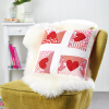 Heart Quilt Block Cushion Sewing Pattern