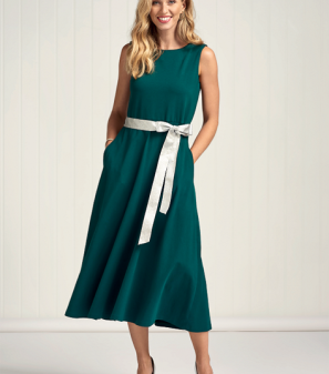 Jessie Classic Jersey Knit Midi Dress Sewing Pattern