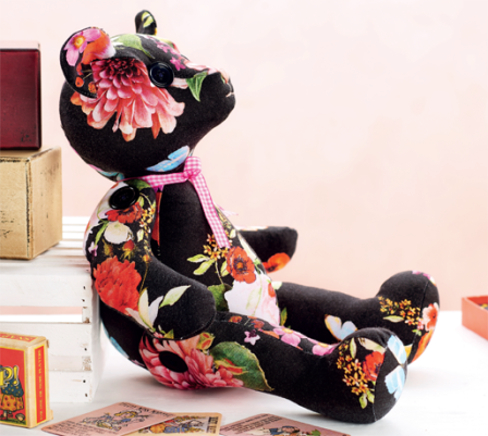 Vintage-Style Memory Teddy Bear Sewing Pattern