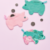 Easy Kids’ Piggy Purse Sewing Pattern