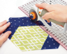 Hexagon Block Patchwork Quilt