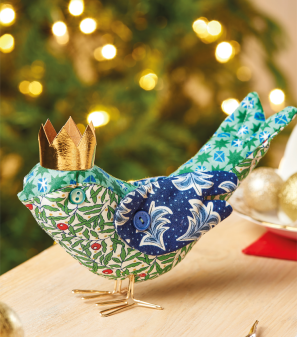 Christmas Robin Decoration Sewing Pattern