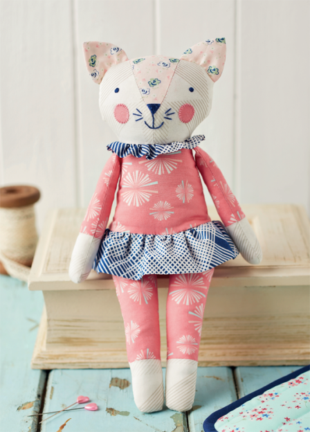 Pattern for stuffed cat online