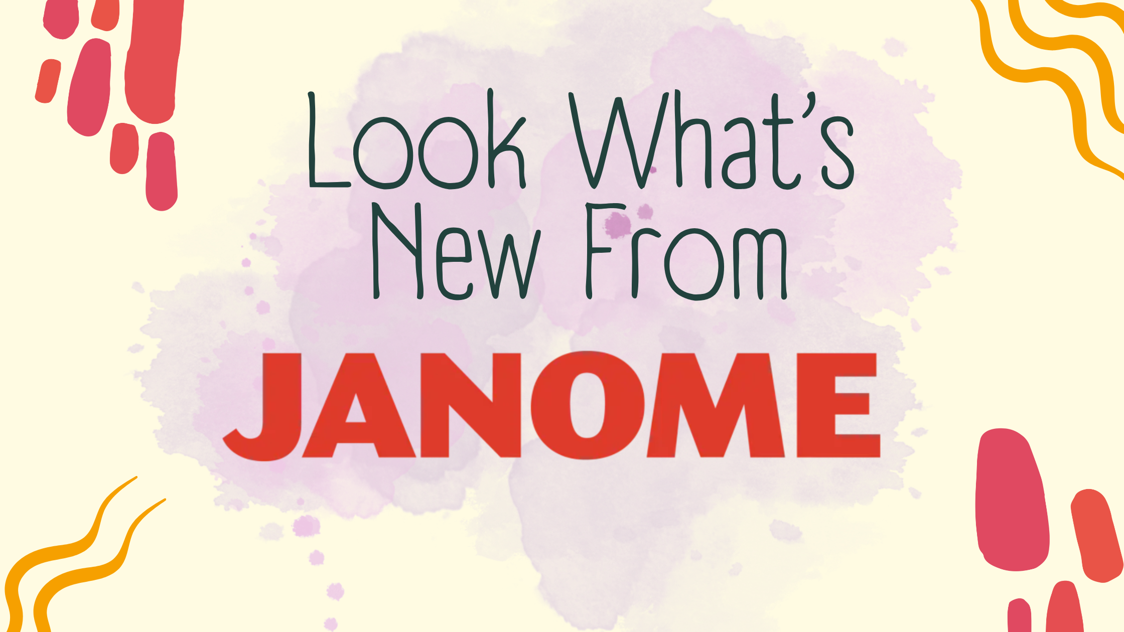 Save & Sew with Janome: Look What’s New