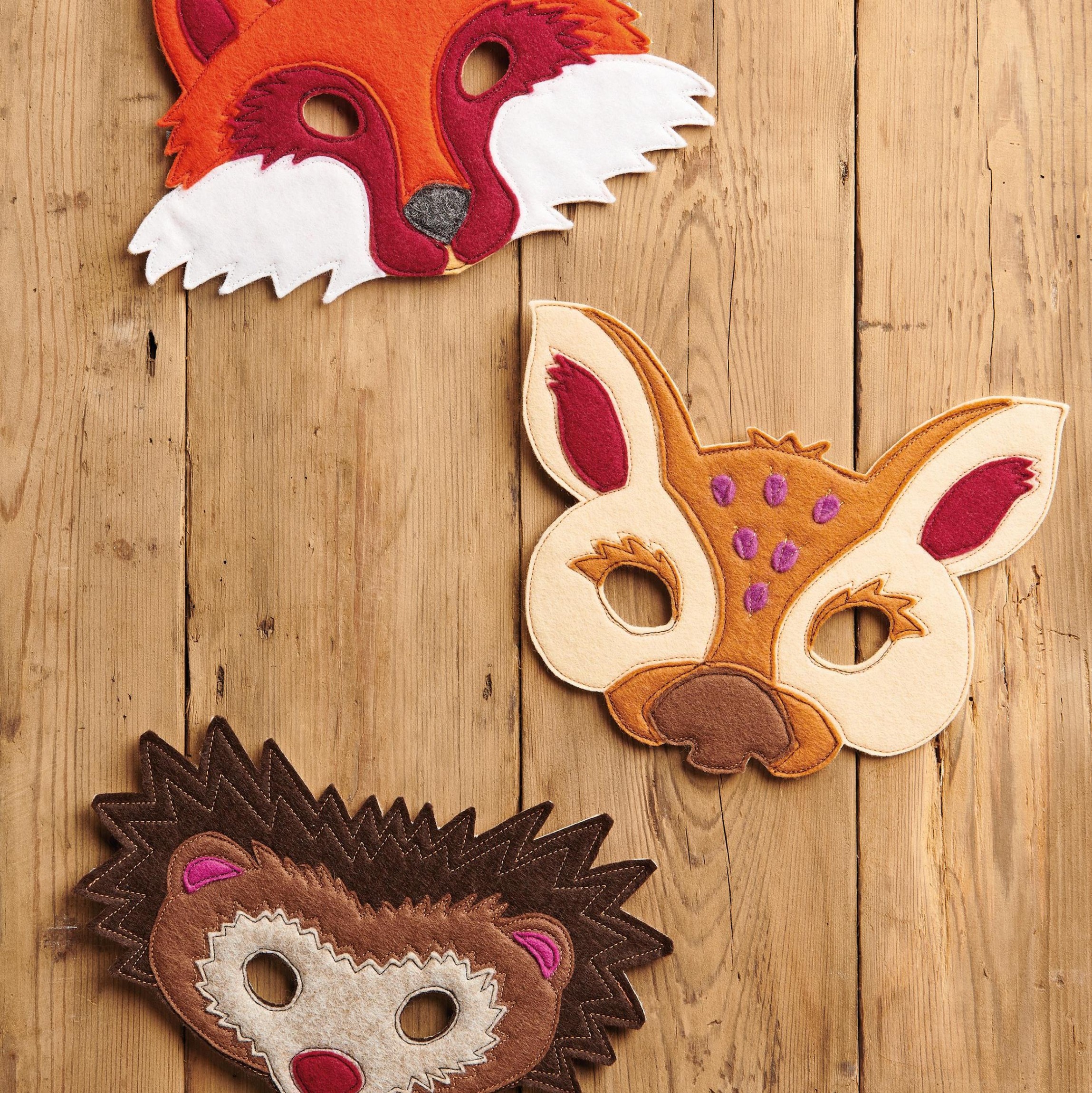 Printable Woodland Animal Masks - Lia Griffith