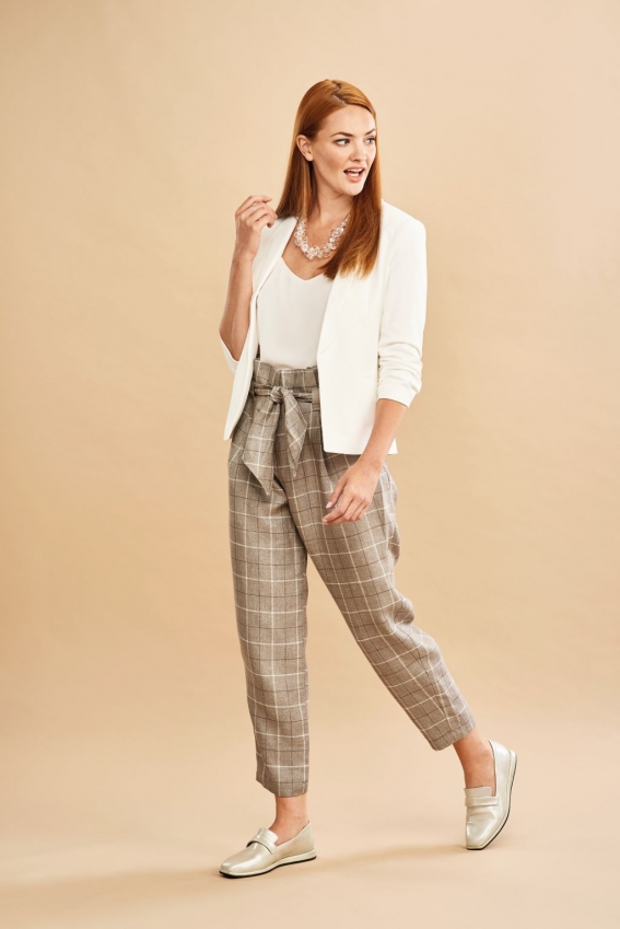 Womens paper bag on sale trousers