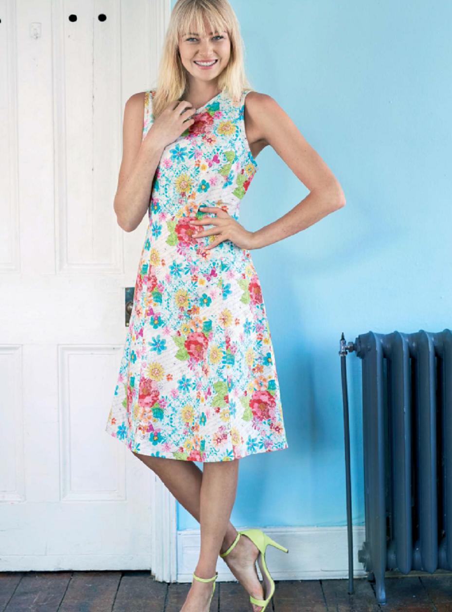 Fitted Dress - Free sewing patterns - Sew Magazine