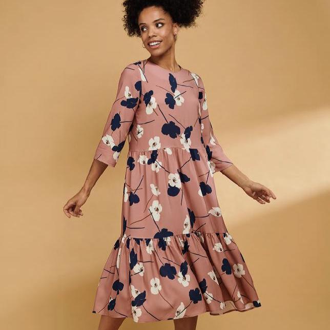 FREE Sewing Pattern Tutorial- Nora Dress by Sew Magazine! 