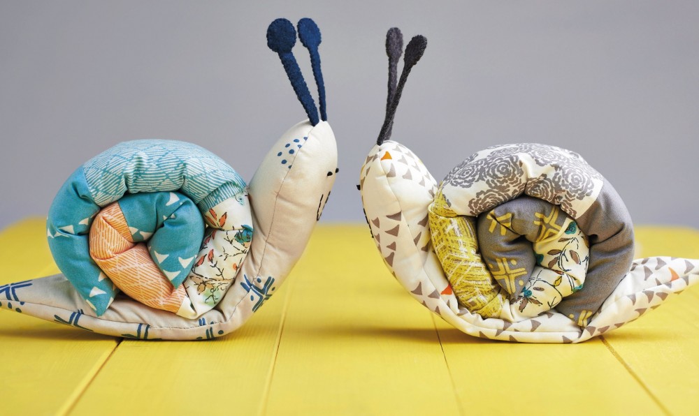 snails - Free patterns Sew Magazine
