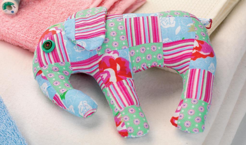 Elephant toy - Free sewing patterns - Sew Magazine