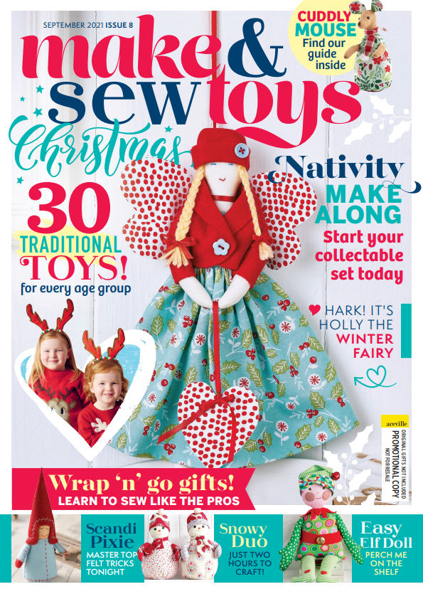 Make & Sew Toys Issue Eight Template Pack Magazine Templates Sew