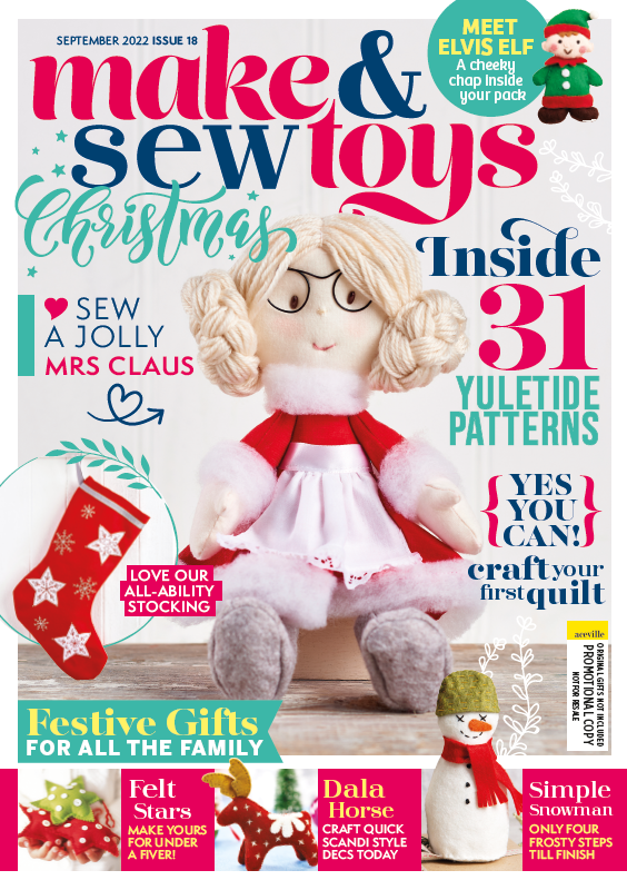 Make & Sew Toys: Issue 18 Template Pack