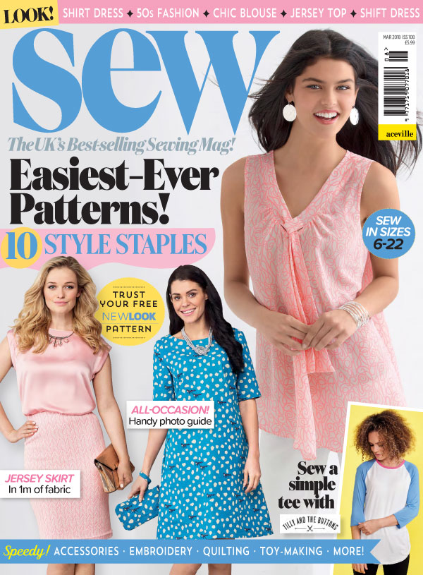 Sew March 2018 (all non-garment templates) - Magazine Templates - Sew ...